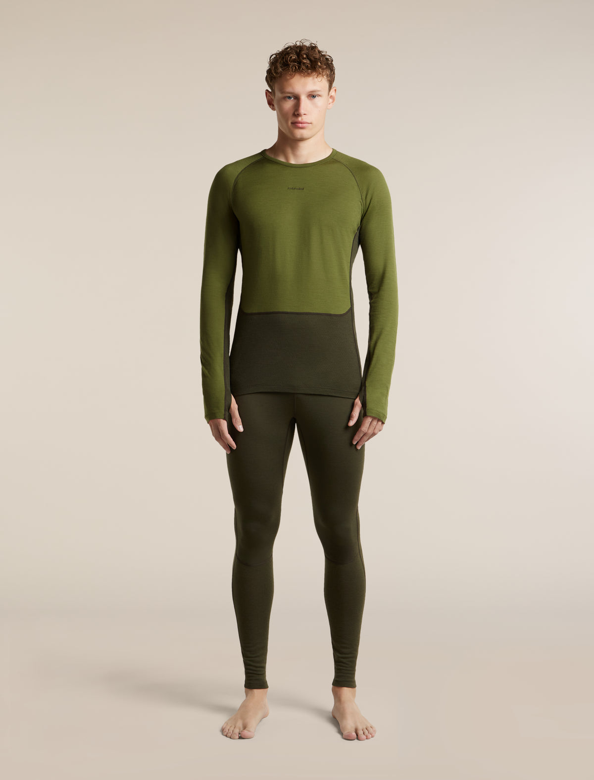 Men's Merino 200 ZoneKnit™ Leggings Dark Loden - 3