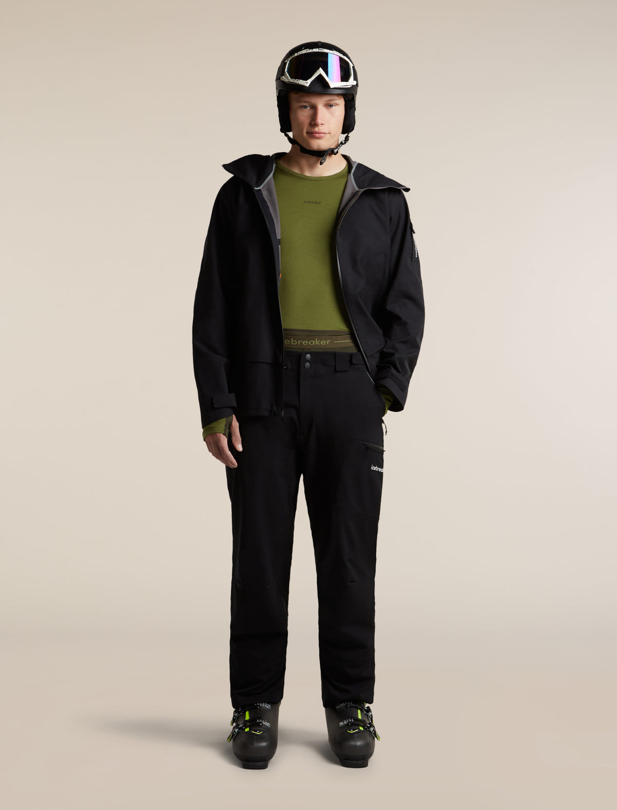 Men's Merino 200 ZoneKnit™ Leggings Dark Loden - 4