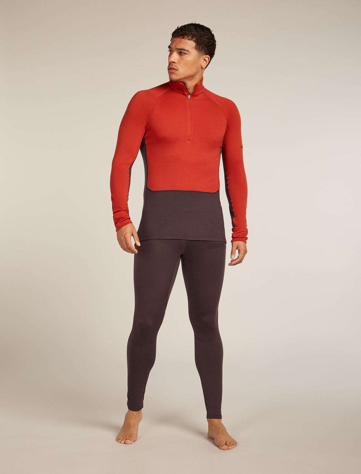 Men's 260 ZoneKnit™ Thermal Leggings Java - 3