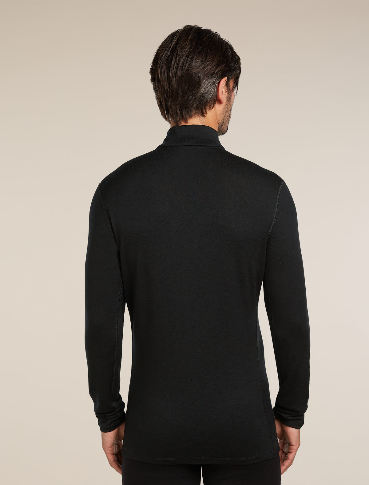 Men's Merino 260 Tech Long Sleeve Turtleneck Thermal Top Black - 2