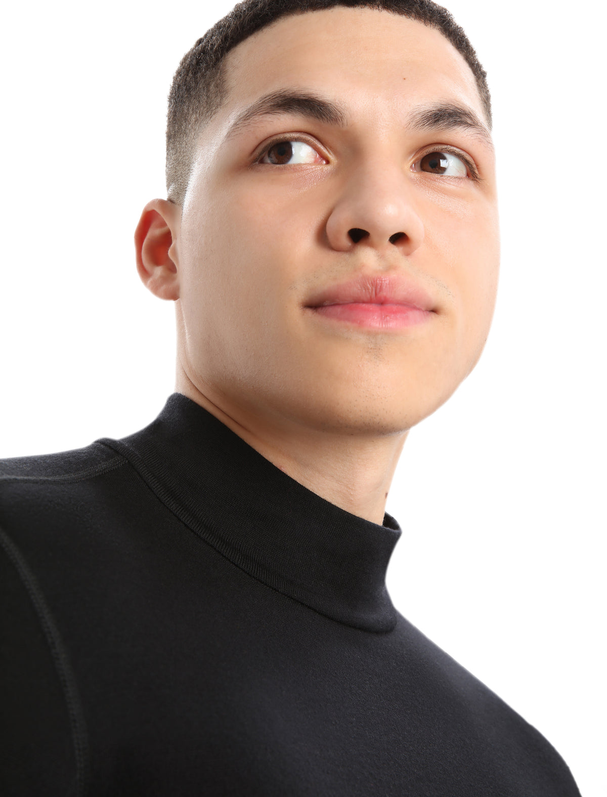 Men's Merino 260 Tech Long Sleeve Turtleneck Thermal Top Black - 6