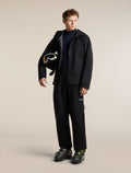 Men's Merino 260 Oasis Long Sleeve Thermal Turtleneck Midnight Navy - 4
