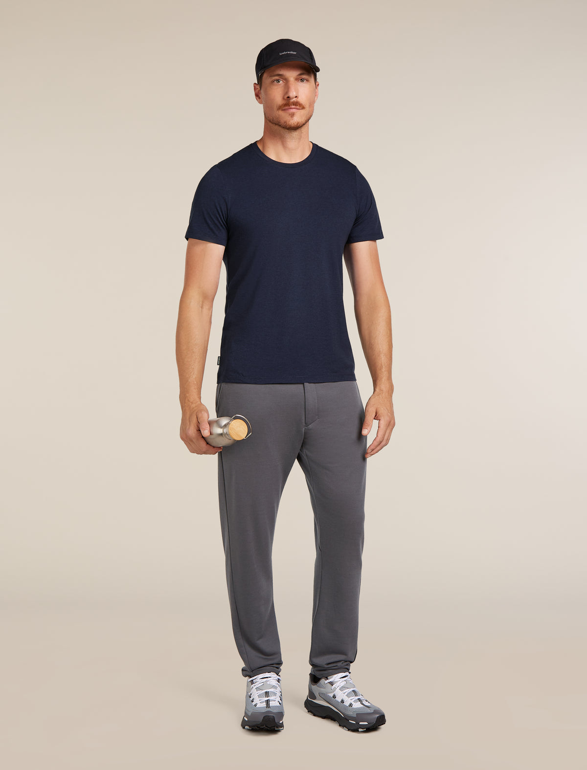 Men's Central Classic Short Sleeve T-Shirt Midnight Navy - 4