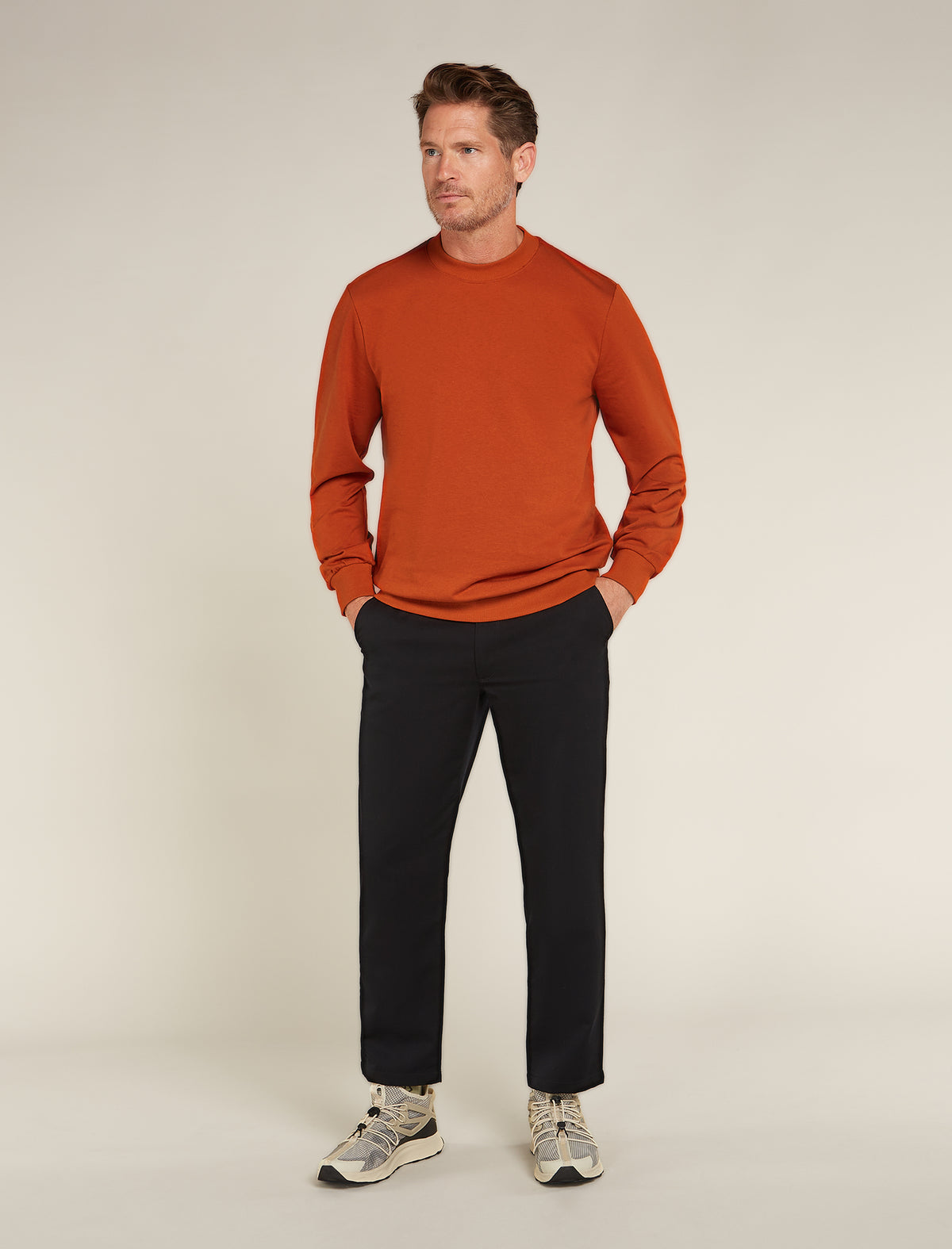 Men's Central Long Sleeve Sweatshirt Molten - 3