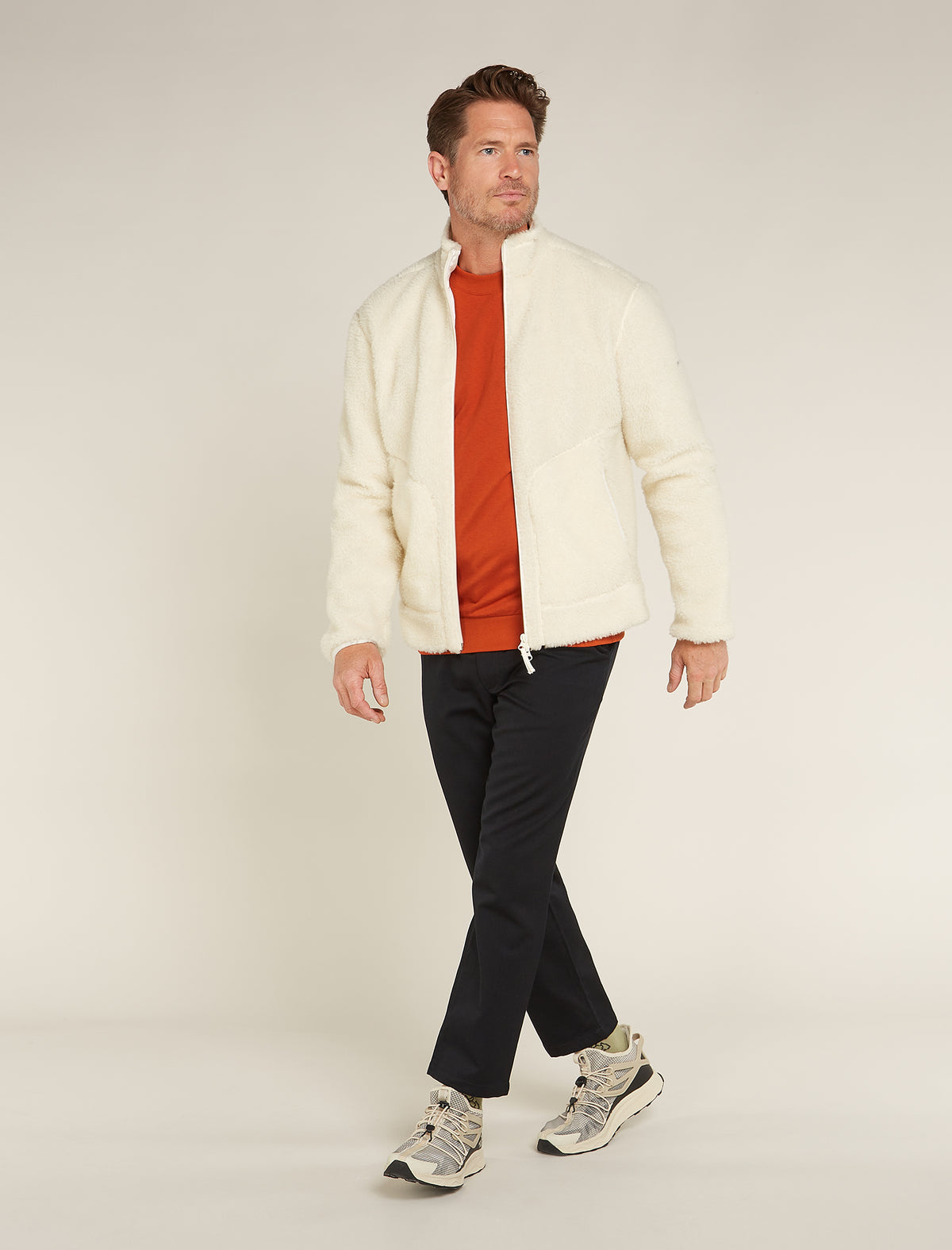 Men's Central Long Sleeve Sweatshirt Molten - 4