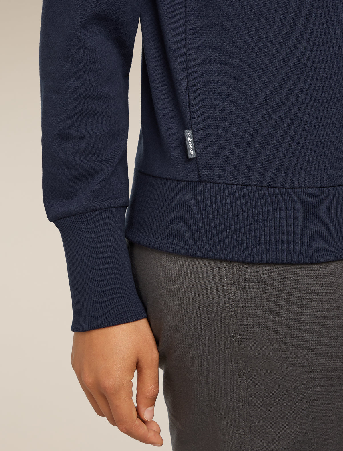 Women's Central Long Sleeve Sweatshirt Midnight Navy - 6