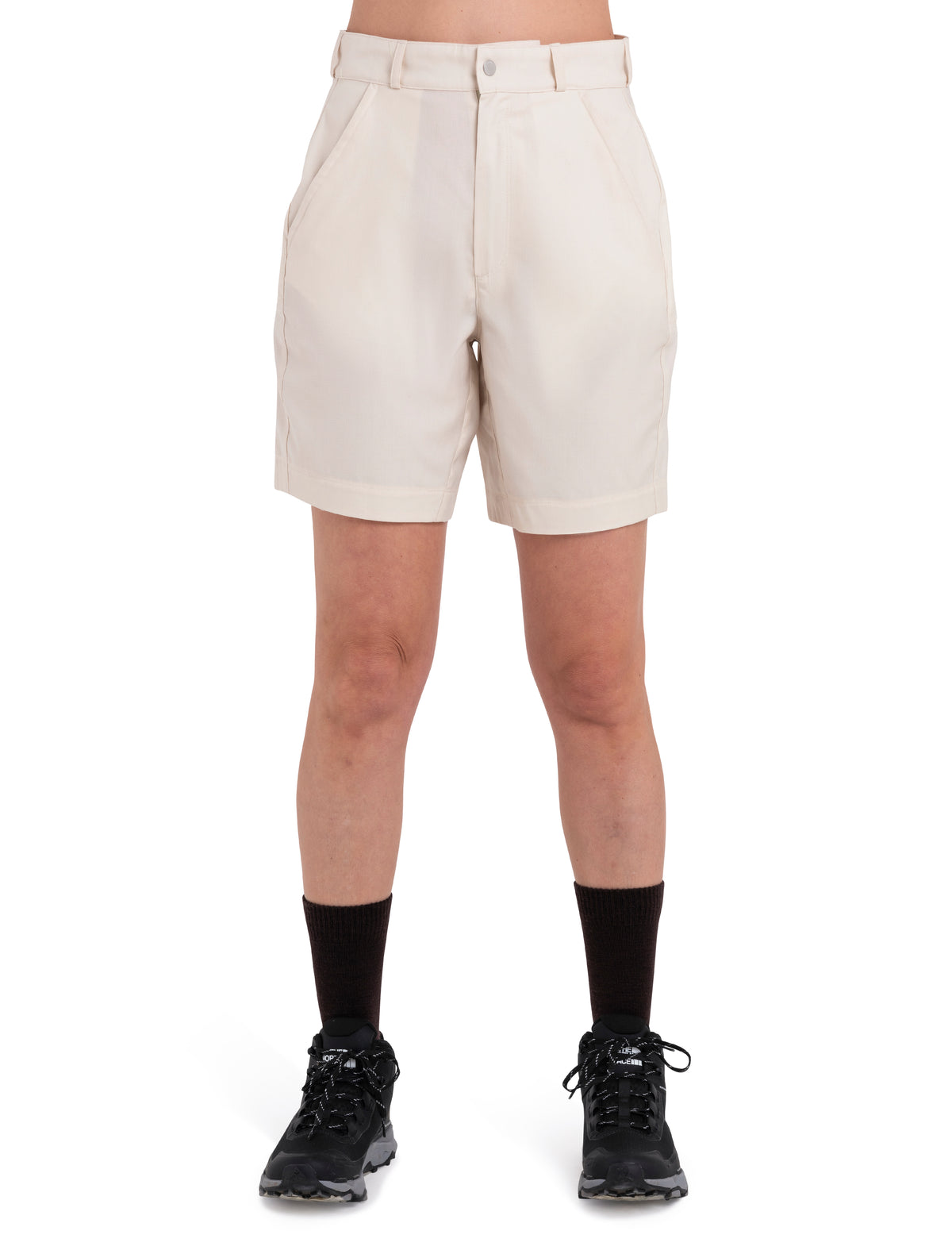 Women's Merino Hike Shorts Chalk - 1