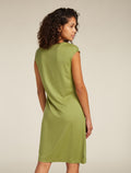 Women's Merino Granary Sleeveless Dress Olive - 3