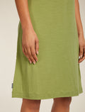 Women's Merino Granary Sleeveless Dress Olive - 8