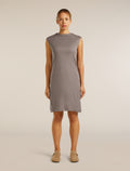 Women's Merino Granary Sleeveless Dress Porcini - 3