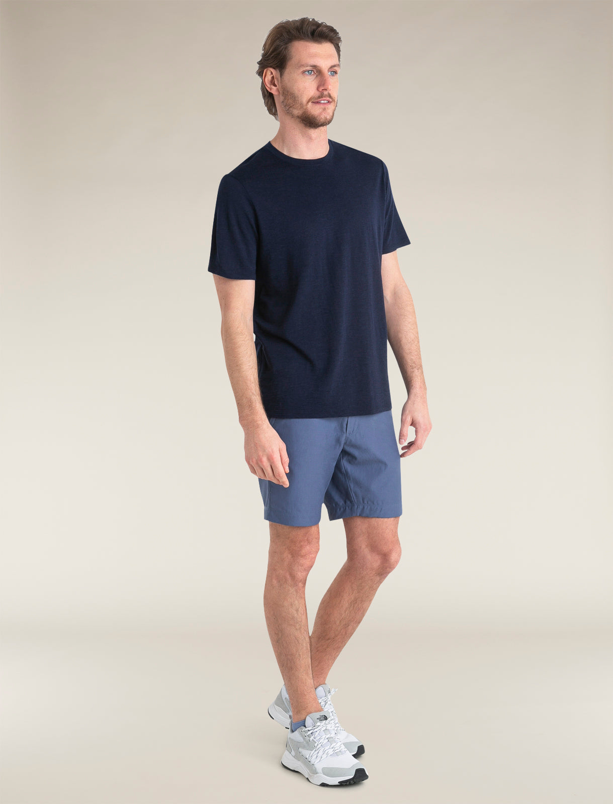 Men's Merino Linen Short Sleeve T-Shirt