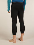 Men's Merino 200 ZoneKnit™ 3/4 Thermal Leggings Black - 2