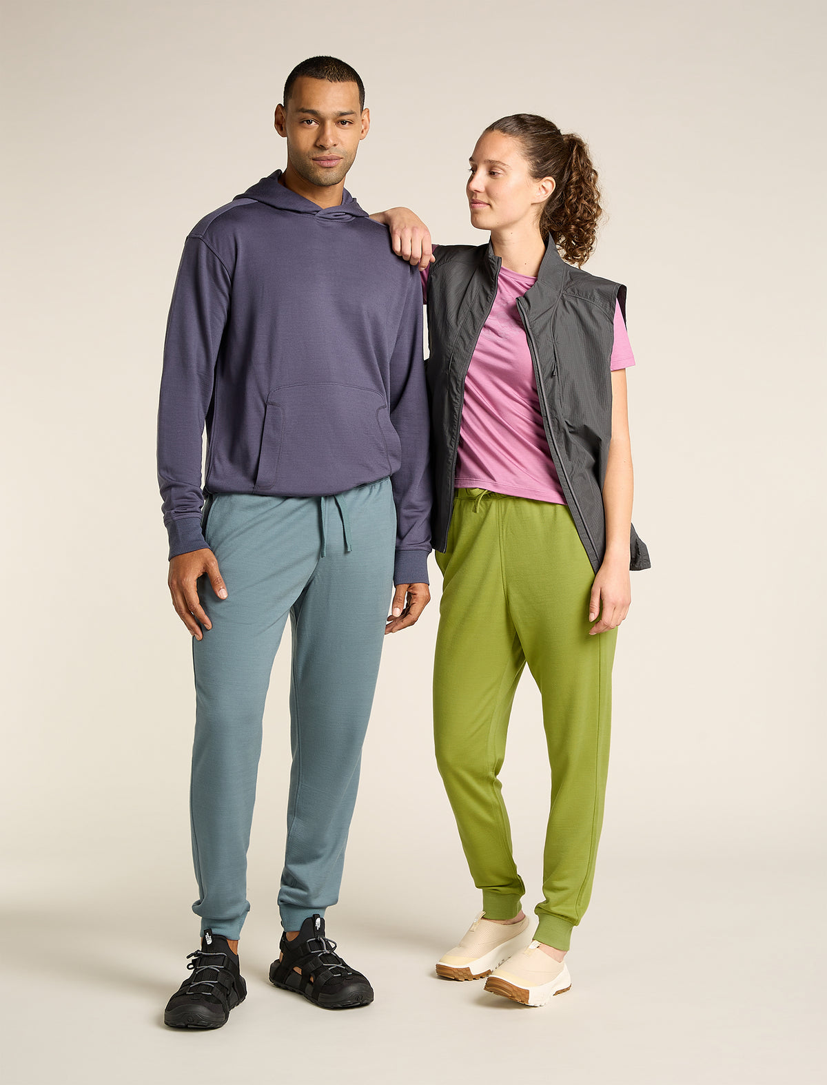Men's Merino Blend 200 Shifter Pants Blue ash - 8