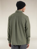 Men's Merino 200 Dawnder Long Sleeve Flannel Shirt Loden - 2