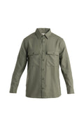 Men's Merino 200 Dawnder Long Sleeve Flannel Shirt Loden - 7