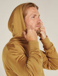 Men's Merino Blend 200 Shifter Long Sleeve Hoodie Russet - 8