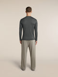 Unisex Merino 150 Long Sleeve Tee Obsidian - 12