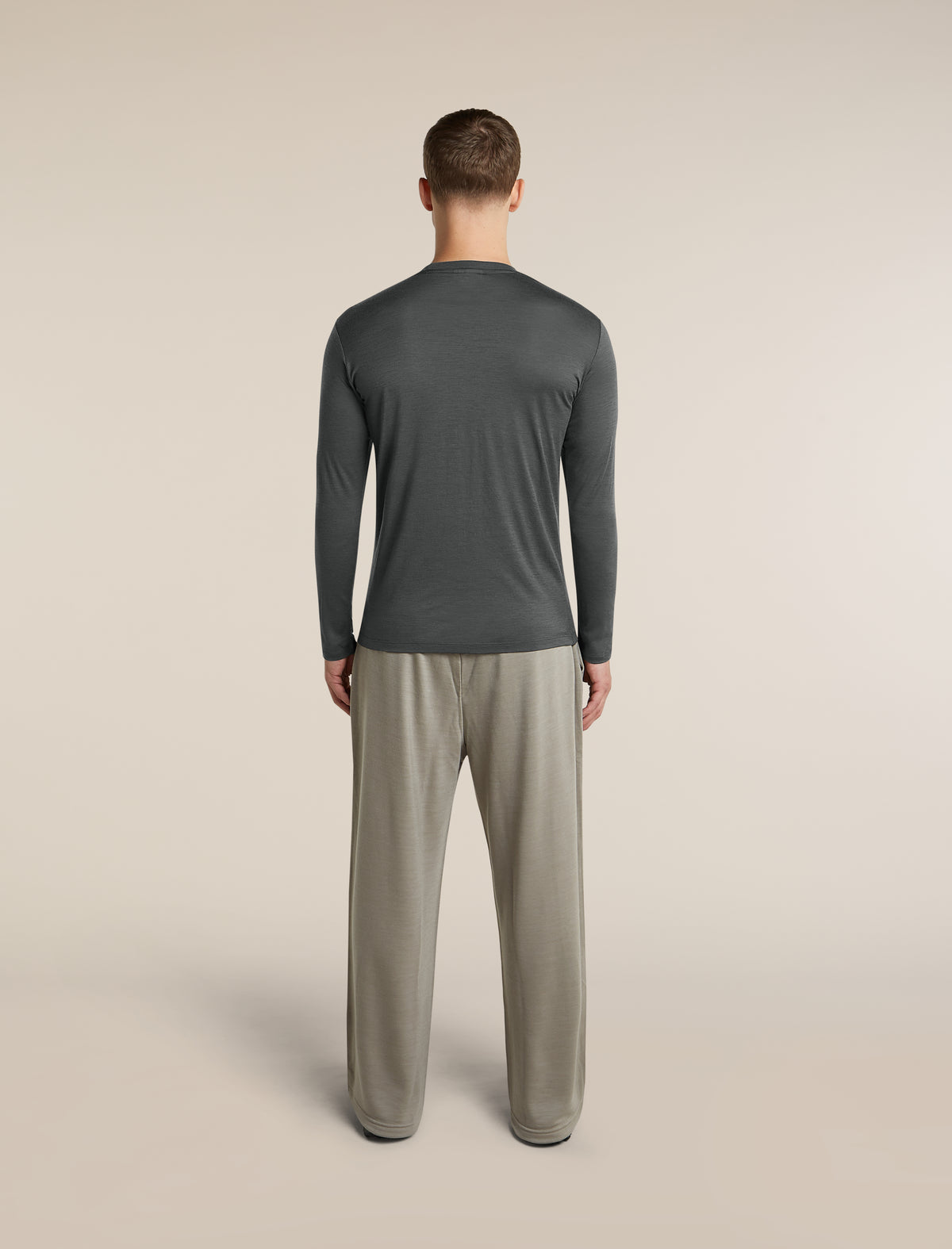 Unisex Merino 150 Long Sleeve Tee Obsidian - 12