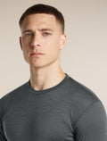 Unisex Merino 150 Long Sleeve Tee Obsidian - 14