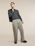 Unisex Merino 150 Long Sleeve Tee Obsidian - 15