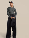 Unisex Merino 150 Long Sleeve Tee Obsidian - 16