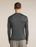 Unisex Merino 150 Long Sleeve Tee Obsidian - 5