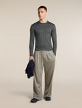 Unisex Merino 150 Long Sleeve Tee Obsidian - 9
