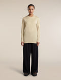 Unisex Merino 150 Long Sleeve Tee Bay Heather - 5