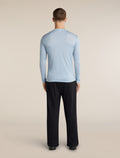 Unisex Merino 150 Long Sleeve Tee Zinc Blue - 12