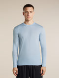 Unisex Merino 150 Long Sleeve Tee Zinc Blue - 3