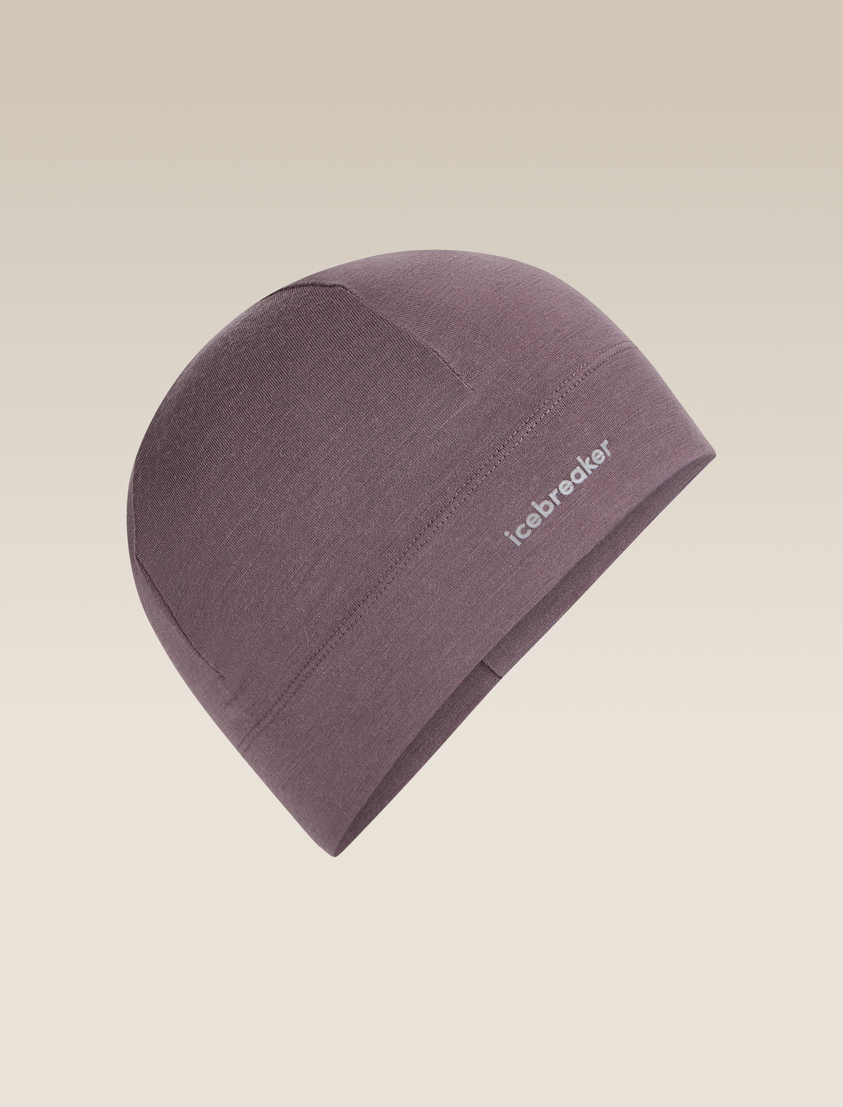 Unisex Merino 200 Oasis Beanie Grey Plum - 9