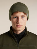 Unisex Merino 260 Quantum Beanie Dark Loden - 1