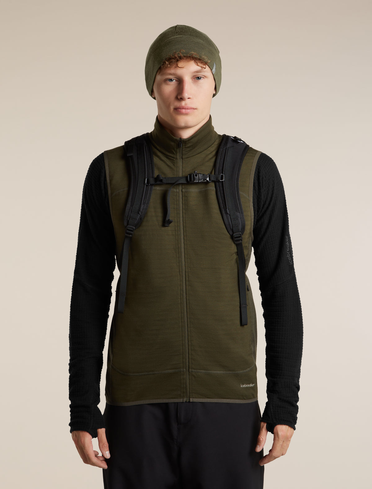 Unisex Merino 260 Quantum Beanie Dark Loden - 4