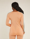 Women's Merino 200 Sonebula Long Sleeve Crewe Thermal Top Feldspar/Sunstone - 2