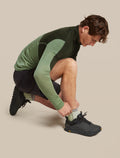Men's Merino Blend Run+ Ultralight Mini Socks Lichen/Porcini - 4