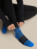 Men's Merino Blend Run+ Ultralight Mini Socks Lazurite/Midnight Navy - 5