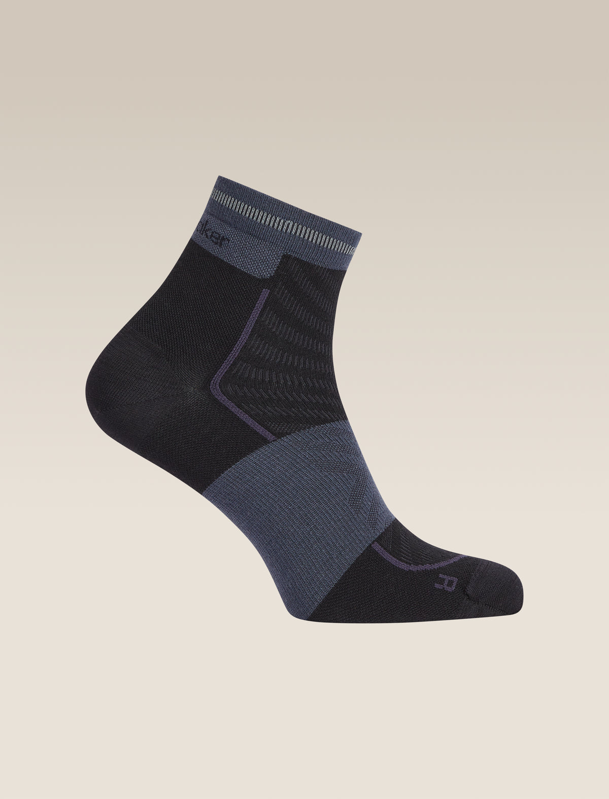 Socquette ultramince Run+ en mélange de mérinos pour hommes  - 5