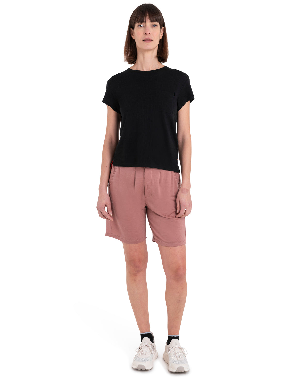 Women's Merino Blend The North Face x icebreaker Shorts Burlwood - 3