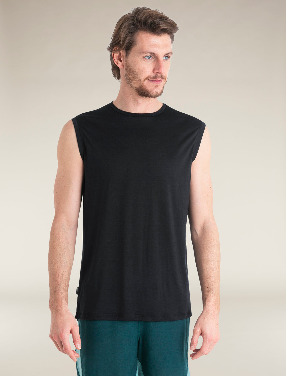 Men's Merino Blend 125 Cool-Lite™ Sphere Tank Black - 1