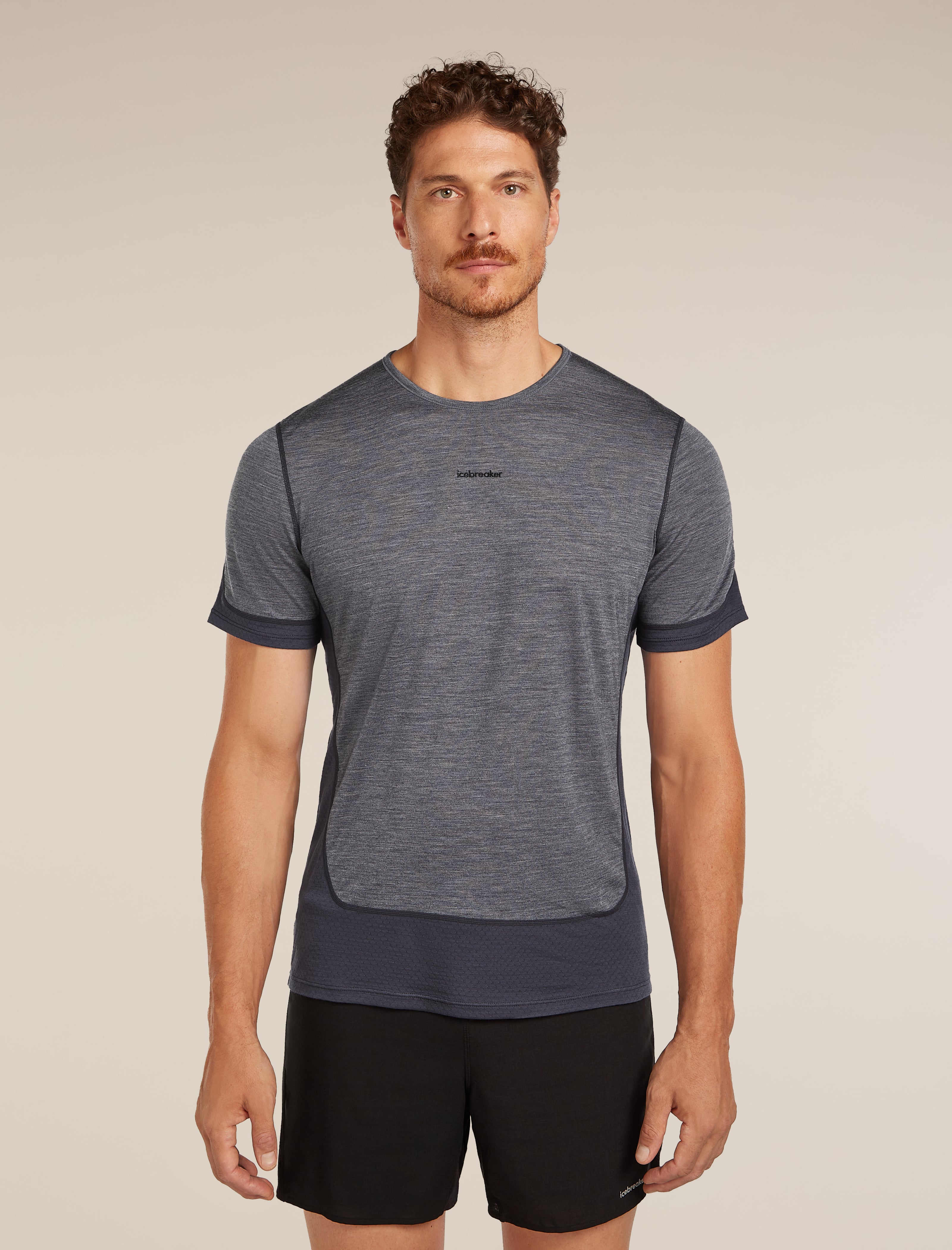 Men's 125 ZoneKnit™ Merino Blend Energy Wind T-Shirt | icebreaker