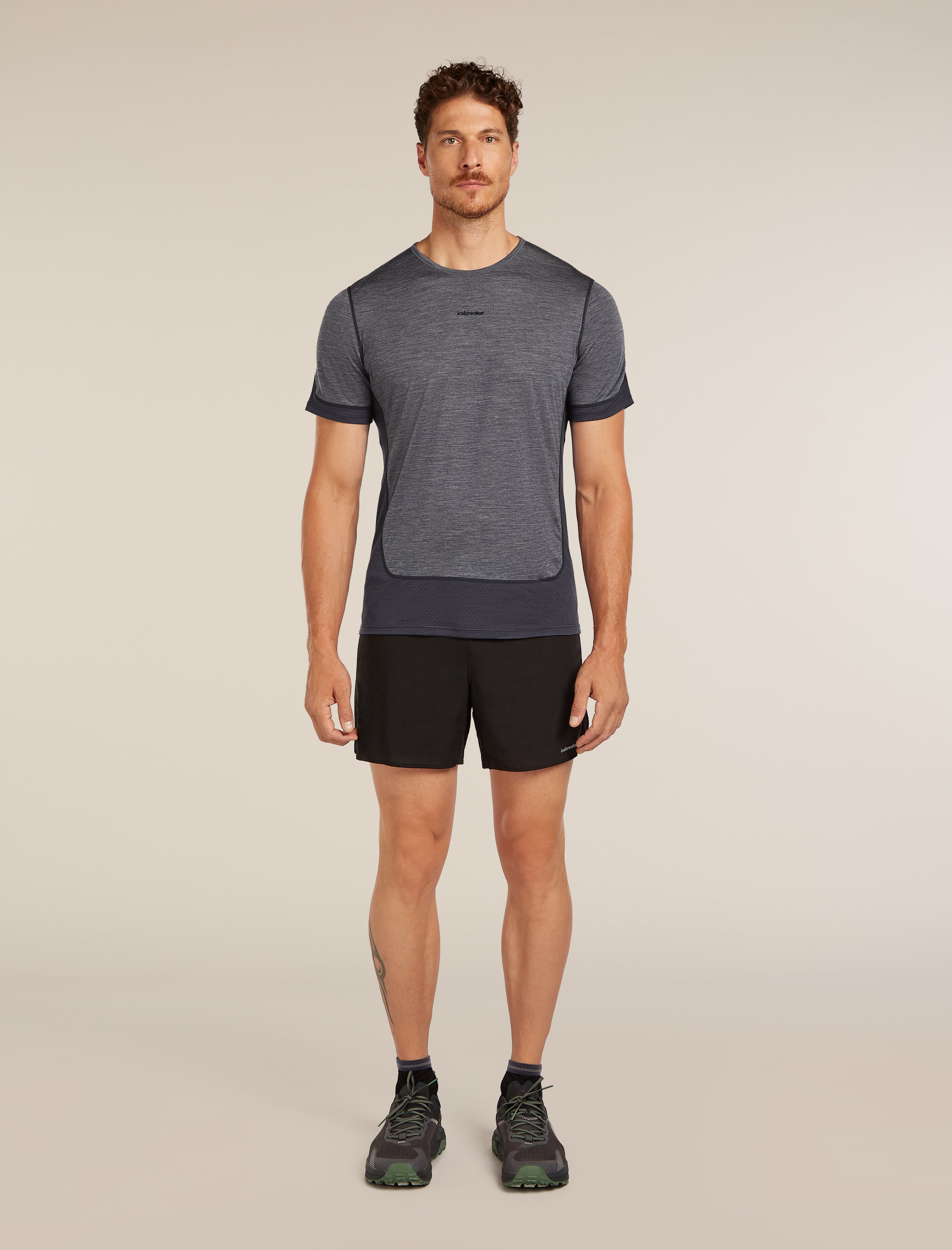 Men's 125 ZoneKnit™ Merino Blend Energy Wind T-Shirt | icebreaker
