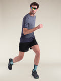 Men's Merino Blend 125 ZoneKnit™ Energy Wind Short Sleeve T-Shirt Graphite/Graphite Heather - 5