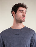Men's Merino Blend 125 ZoneKnit™ Energy Wind Short Sleeve T-Shirt Graphite/Graphite Heather - 7