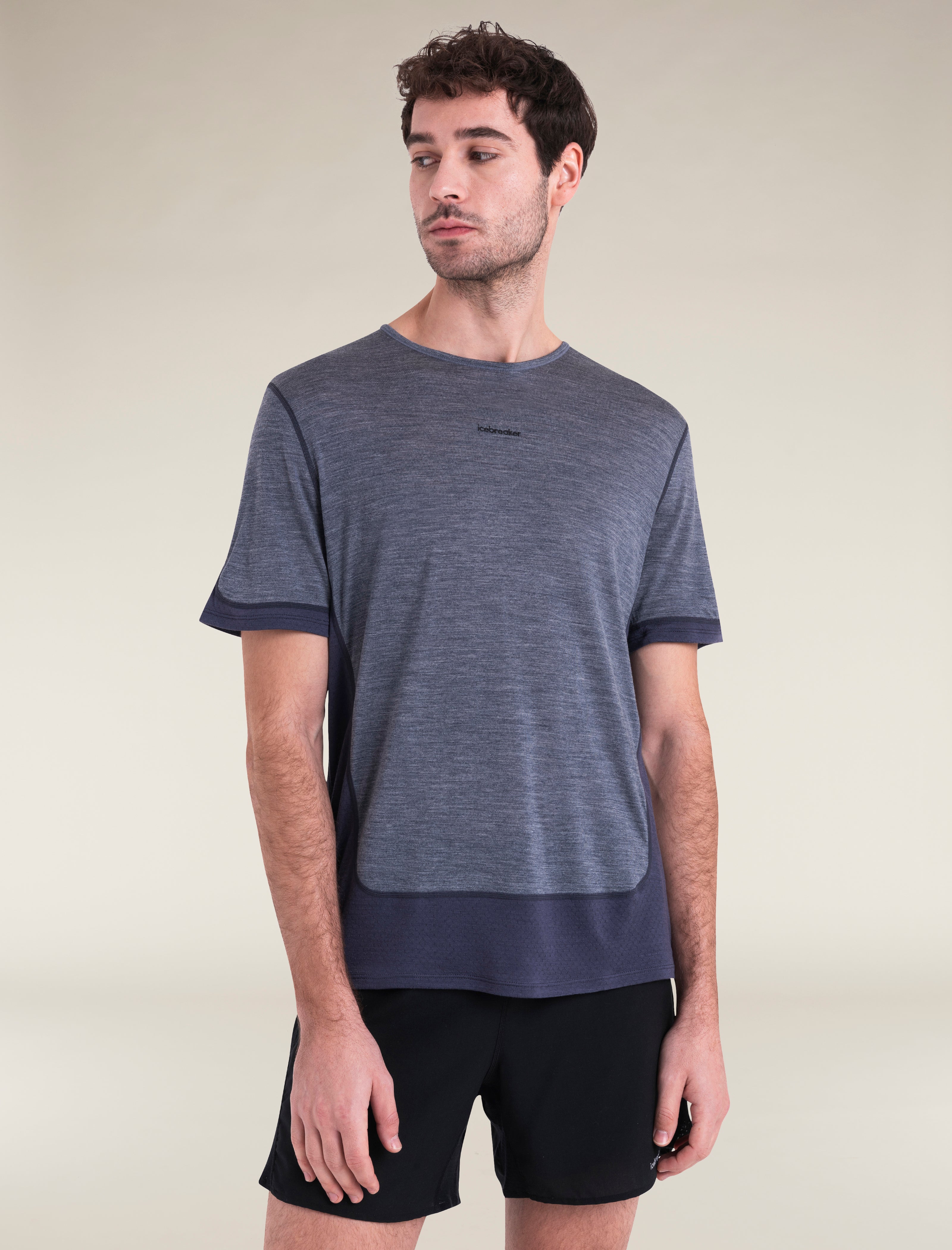 Men's 125 ZoneKnit™ Merino Blend Energy Wind T-Shirt | icebreaker