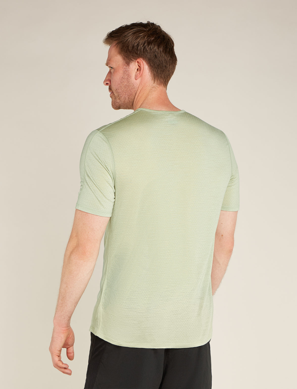 Men's Merino Blend 125 ZoneKnit™ Energy Wind Short Sleeve T-Shirt Ashen - 2