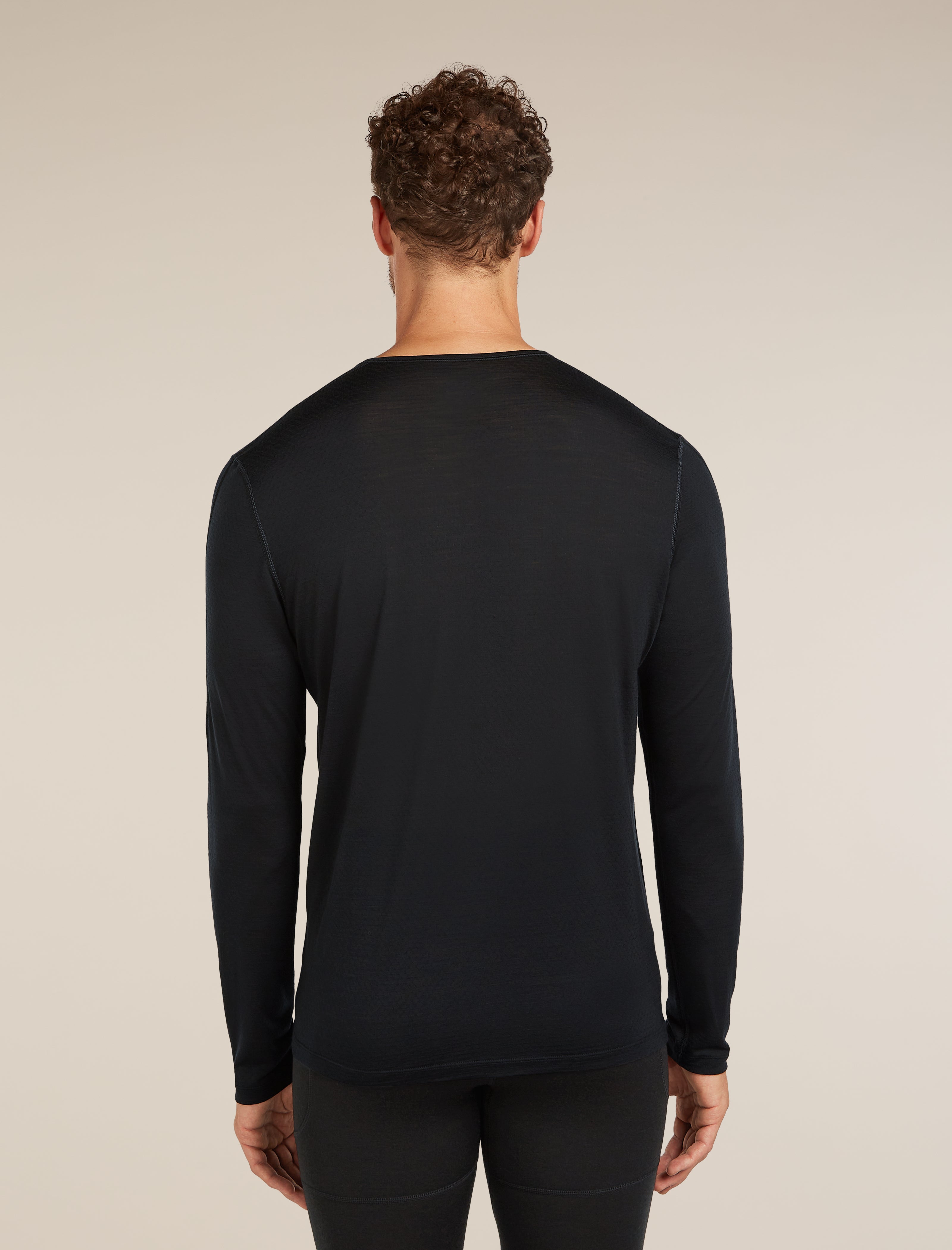 Men's 125 ZoneKnit™ Merino Blend Energy Wind Long Sleeve T-Shirt
