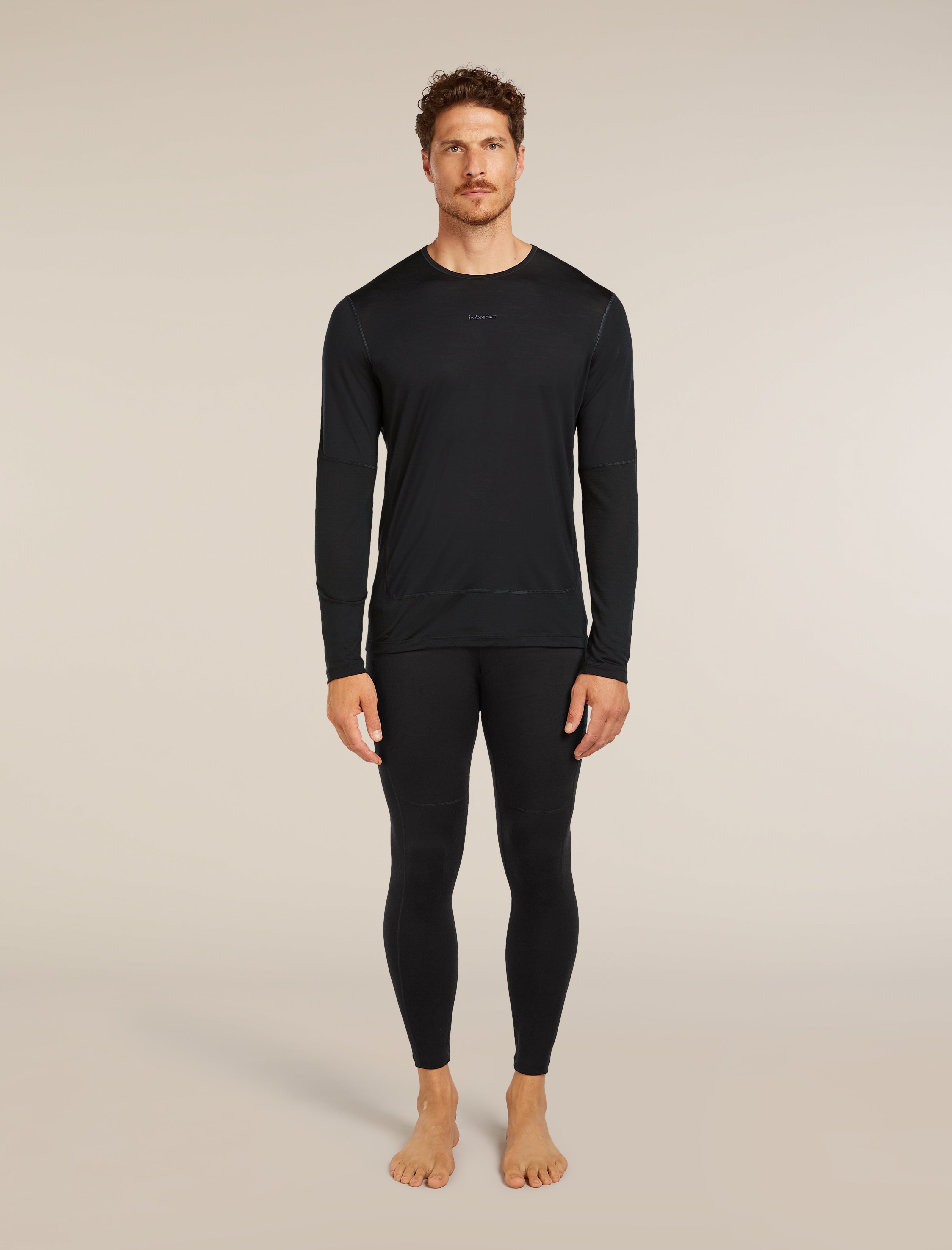 Men's 125 ZoneKnit™ Merino Blend Energy Wind Long Sleeve T-Shirt