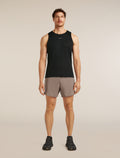 Men's Merino Blend 125 Cool-Lite™ Speed Tank Black - 3