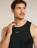 Men's Merino Blend 125 Cool-Lite™ Speed Tank Black - 8