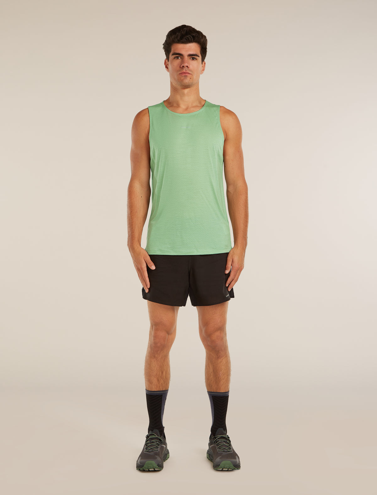 Men's Merino Blend 125 Cool-Lite™ Speed Tank Seaglass - 3